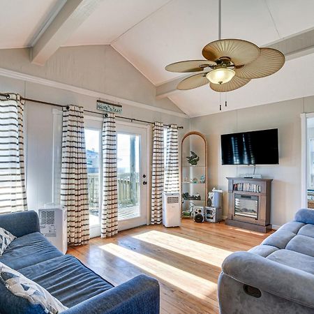 Second-Row Surfside Beach House Newly Renovated! Eksteriør bilde