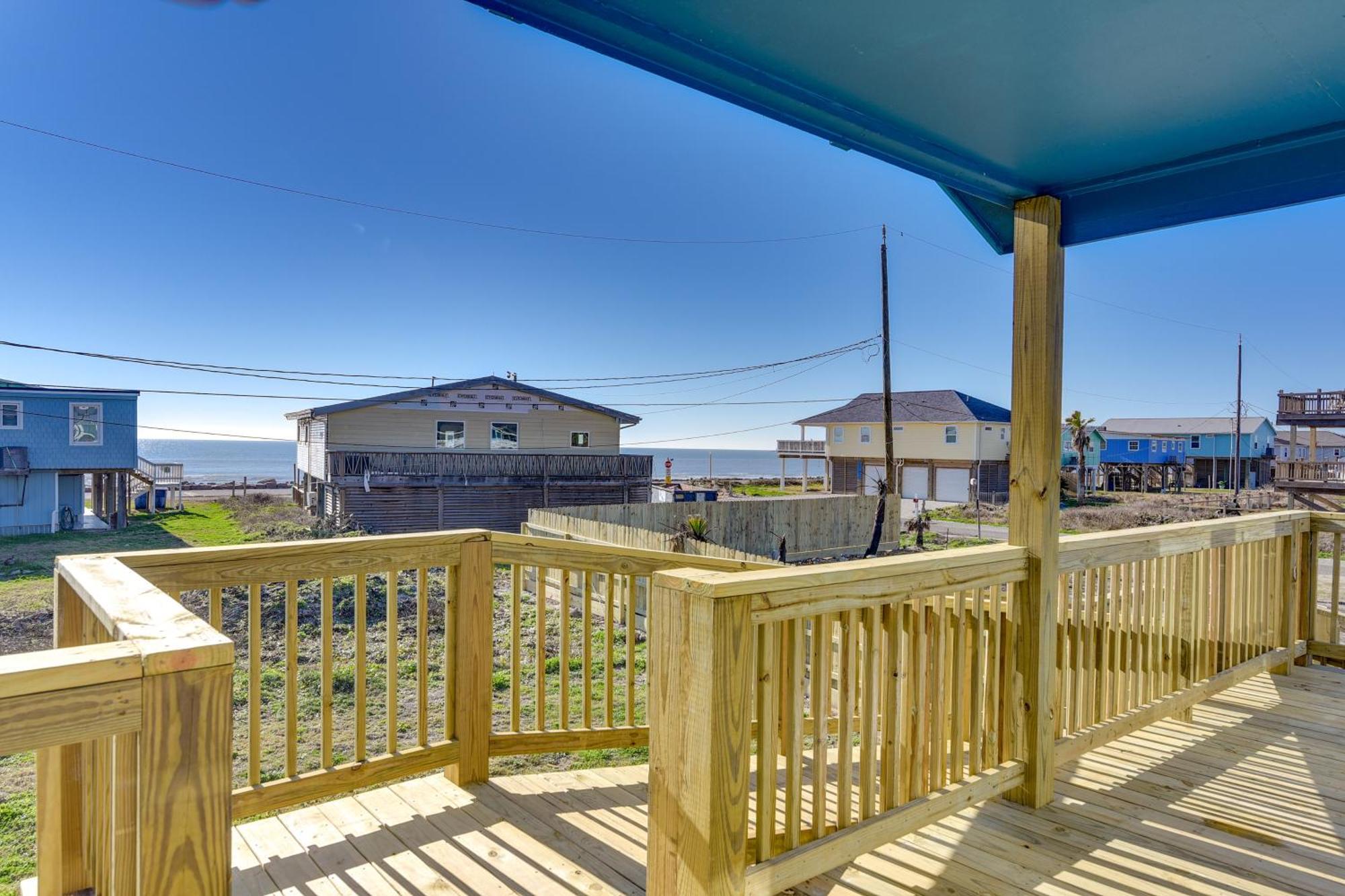 Second-Row Surfside Beach House Newly Renovated! Eksteriør bilde