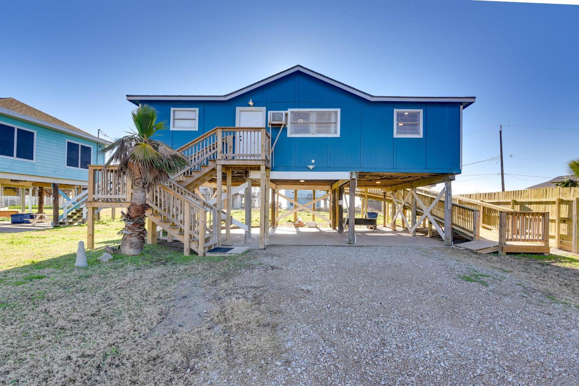 Second-Row Surfside Beach House Newly Renovated! Eksteriør bilde